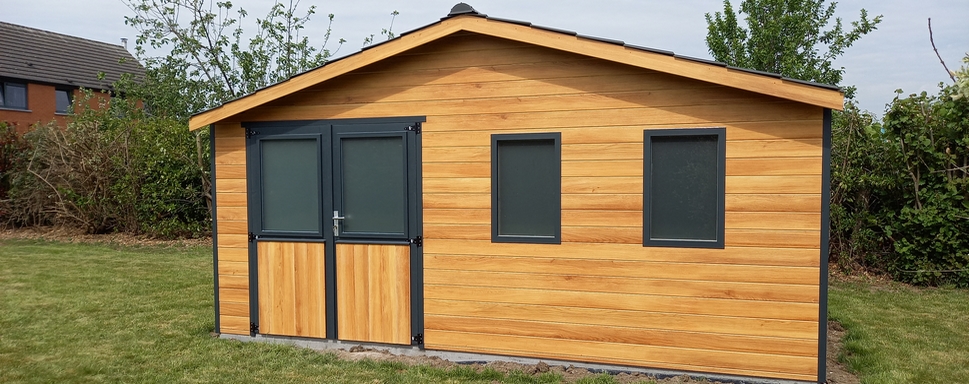 SOS Chalets - Fabricant d'abris et de chalets de jardin en bois et pvc