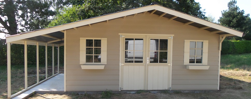 SOS Chalets - Fabricant d'abris et de chalets de jardin en bois et pvc